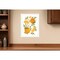 Homeroots Citrus Orange Botanical White Framed Print Wall Art 529841 - alternate 3