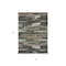 Homeroots 3' X 5' Charcoal Copper And Ivory Abstract Washable Indoor Outdoor Area Rug 612485 - alternate 6