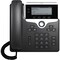 Cisco 7821 IP Phone - Corded - 3 Multiple Conferencing - Wall Mountable - Black CP-7821-3PCC-K9= - alternate 1