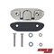 Extreme Max Extreme Max 3006.6631.2 Folding Stainless Steel Cleat - 4-1/2”, Value 2-Pack 3006.6631.2 - alternate 4