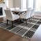 Homeroots 5' X 8' Black Gray And Brown Plaid Washable Indoor Outdoor Area Rug 597542 - alternate 4