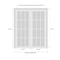 Sartodoors Closet Bypass Interior Door, 84" x 84", Gray QUADRO4002DBD-SSS-8484 - alternate 3