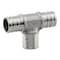 Boshart Industries 3/4 in. PEX X 3/4 in. D PEX Stainless Steel Tee PE-PS-T07 - alternate 1