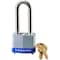 Master Lock 1-5/16 in. H X 1-5/8 in. W X 1-9/16 in. L Laminated Steel Double Locking Exterior Padloc 3DLH - alternate 1