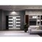 Vdomdoors Front Exterior Prehung Aluminum Double Doors Ronex0131 Grey 1 Sidelight Mirrored Clear Glass 1 RONEX0131DEXD-GRE-W72+12xH96-RH-I - alternate 2