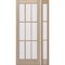 Doornmore G109, 51.5" x 98" ( 36" Door + 12" Side) Left Hand, Mahogany SDL 9 Lite Exterior Door G109-SW-3696-G103-SL_1-1_LI - alternate 7