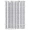 Homeroots 50" X 60" Gray and White Kantha Cotton Striped Throw Blanket with Embroidery 516624 - alternate 5
