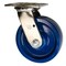Service Caster 6 Inch Solid Polyurethane Wheel Swivel Caster with Ball Bearing SCC-30CS620-SPUB - alternate 1