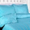 Homeroots Aqua King Cotton Blend 600 Thread Count Washable Duvet Cover Set 528127 - alternate 5