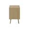 Monarch Specialties Accent Table, Side Table, Storage Drawer, Nightstand, Bedroom, Living Room, Natural, Contemporary I 3692 - alternate 7