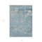 Homeroots 5' X 8' Teal Blue And Aqua Floral Washable Indoor Outdoor Area Rug 609517 - alternate 8