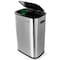 Elama 14.5 Gallon Automatic Sensor Hands Free Trash Can in Matte Silver ELM-UH8-55L - alternate 1