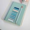 Martha Stewart Kerry 2 Pack Plastic Stackable Office Desk Drawer Organizers with Gold Trim, 15 x 6 BE-PB8972-G-2-CLRGLD-MS - alternate 4