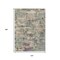 Homeroots 10' X 14' Sage Gray And Plum Abstract Washable Indoor Outdoor Area Rug 630908 - alternate 4