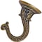 Landscapers Select Ceiling Hook, 2.5 in L, Zinc Alloy, Antique Brass, Wall Mount Mounting GB0073L - alternate 1