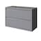 Hirsh 42 in W 2 Drawer Lateral File Cabinet, Arctic Silver, A4/Legal/Letter 23748 - alternate 4