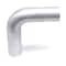 Hps Performance 2 in OD x 2 in CLR, 90 Degree Aluminum Elbow Tubing, Mill Finish AT90-200-CLR-2 - alternate 1