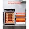 Vevor Electric Hot Box Food Warmer 4-Tier Food Warming Cabinet with Single Door FWHB-162224 - alternate 5