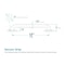 Highcraft Grab Bar for Bathtub and Shower 1.50in x 12in Safety Bar Stainless Steel with Screws GBZR1512 - alternate 4