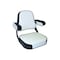 Uni Pro International Harvester 56 Seat Assembly, Black & White Vinyl 7163 - alternate 2