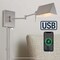 Jonathan Y Arlo 22" 1-Light Farmhouse Industrial Single Swing Arm Plug-In or Hardwired Iron LED Wall Sconce w/P JYL6015C - alternate 10