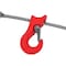 Mytee Products 2PK 3/8inx10'Single Leg Wire Rope Sling w/Sliding Choker Hook for Rigging 1.4 Ton, 2PK SLWRS-3810-CKx2 - alternate 7