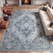 Jonathan Y Superbia Boho Medallion Border Non-Slip Machine-Washable Blue/Gray 5 ft. x 8 ft. Area Rug WSH502E-5 - alternate 3