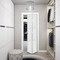 Sartodoors Sliding Closet Bi-fold Doors, Lucia 2661 White Silk, Sturdy Tracks Moldings Trims Hardware Set, W LUCIA2661BF-BEM-48 x 84 (2* 24x84) - alternate 5