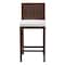Bali & Pari Sofia Natural Rattan Counter Stool, Antique Coffee 269-14896-ZORO - alternate 3