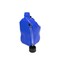 Bushman U-Jug Multi-Purpose 5.5 Gallon Utility Storage Jug - Blue - 4 Pack UJUG-BLUE-4PK - alternate 4