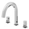 Vigo Hart Two Handle Widespread Bathroom Faucet in Chrome VG01303CH - alternate 1