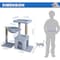 Simple Deluxe FluffyDream Cat Tree Tower for Indoor Cats, 29.5in Small Cat Post Scratcher with Hammock Perch, Scr 3A53PTTREESCRACH31G01 - alternate 3