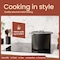 Bakkenmaster 12.5-Qt Ceramic Coated Stock Pot with Lid, Nonstick, Oven Safe, PTFE and PFAS Free, Black BKCRSTKPTBL312KK - alternate 4