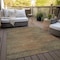 Homeroots 3' X 5' Terra Cotta Brown And Copper Abstract Washable Indoor Outdoor Area Rug 587230 - alternate 5