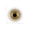 Homeroots 28" Gold Sunburst Iron Framed Accent Mirror 485085 - alternate 5