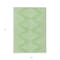 Homeroots 5' X 8' Mint Green And Ivory Geometric Washable Indoor Outdoor Area Rug 598593 - alternate 4