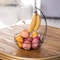 Basicwise Wire Metal Fruit Basket Holder with Banana Hanger, Set of 2 QI003494.2 - alternate 4