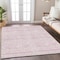 Homeroots 8' X 10' Pink And Ivory Southwestern Washable Indoor Outdoor Area Rug 593705 - alternate 3