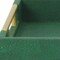 Homeroots 16" Green Wood Wood Faux Shagreen Serving Tray With Handles 571241 - alternate 8