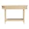 Bali & Pari Liba Console Table with Scalloped Detailing and Open Shelf Storage 271-14794-ZORO - alternate 3