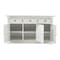 Homeroots Modern Farm White Three Door Buffet Server 388248 - alternate 3