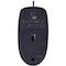 Logitech B100 - MOUSE - OPTICAL - 800 DPI RESOLUTION - BUTTONS QTY: 3 - WIRED - 910-001439 - alternate 3