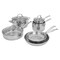 Henckels Clad H3 10-pc Stainless Steel Cookware Set 1023647 - alternate 1