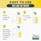 Mean Green 28 Oz. Citrus & Green Tea Refillable Multi-Purpose Cleaner 394171 - alternate 3