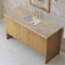 James Martin Vanities Hudson 60" Single Vanity, Light Natural Oak, w/ 3 CM Tajnar Eclos Top 435-V60S-LNO-3TJR - alternate 5