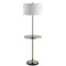 Jonathan Y Luce 59" Metal/Wood LED Floor Lamp with Table, Black/Brass JYL3056A - alternate 5