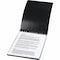 Acco reg PRESSTEXreg Report Cover, Top Binding for Letter Size Sheets, 3 Capacity, Black, Black ACC17041 - alternate 2