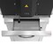 Koolmore 28.15 inch Stainless Steel Professional Charcoal Oven With Warming Racks And Bottom Cabinet KM-CHO28-SS-TRB - alternate 7