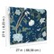 York Wallcoverings Teahouse Floral Navy Wallpaper BL1782 - alternate 4