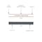 C-Line Products 1/2" x 6" Magnetic Shelf/Bin Label Holders, 10/BX 87207 - alternate 3